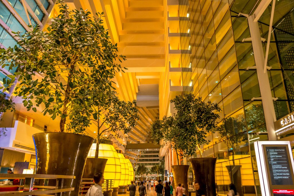 Hall marina bay sands