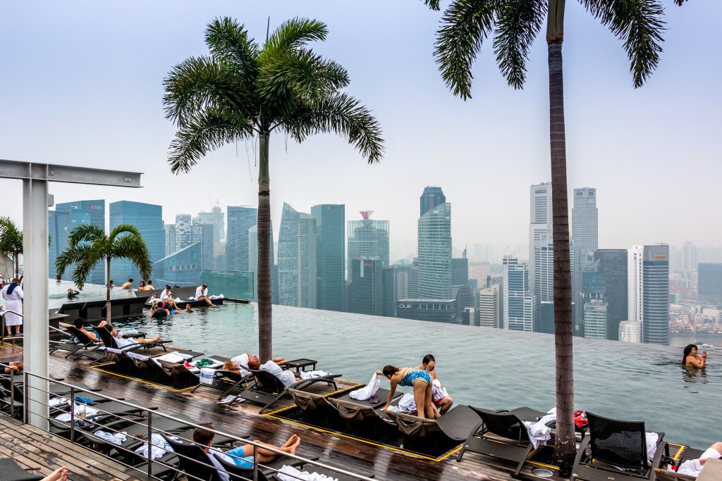 Piscine marina bay sands 2