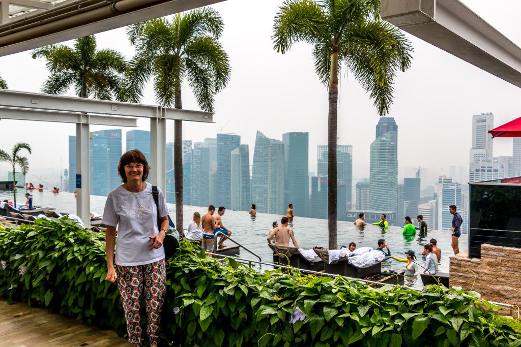 Piscine marina bay sands 4