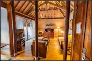 Tour du bungalow à Bora Bora