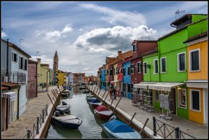 L'île de Murano et Burano