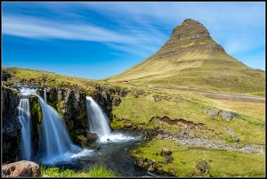 La cascade de Kirkjufell