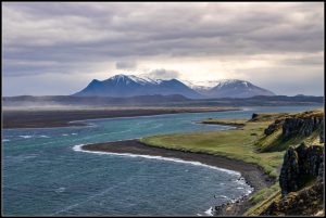 Sur la route entre Drangsnes et Saudarkrokur.