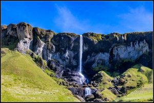 La cascade Foss á Siðu.