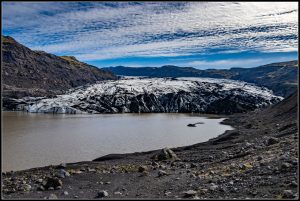 Le glacier Sólheimajökull.