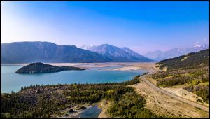 De Haines Junction vers Tok.