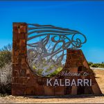 La route entre Cervantés et Kalbarri